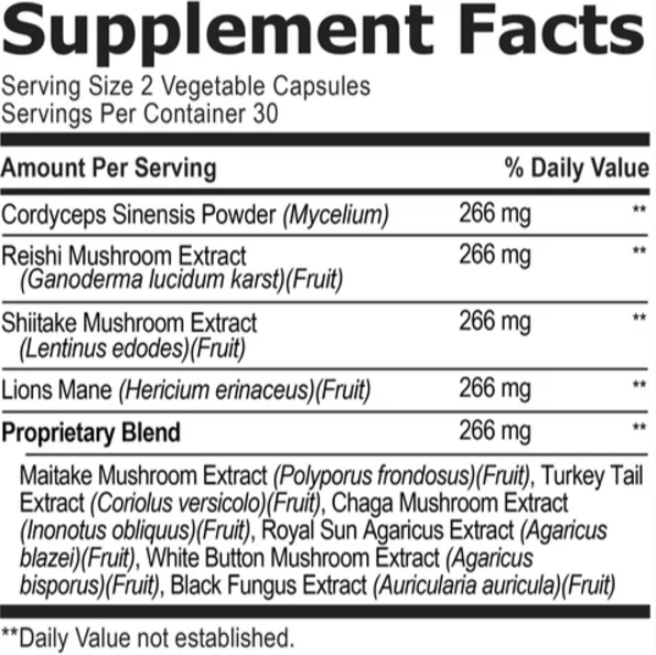 Cholibrium Supplement Facts